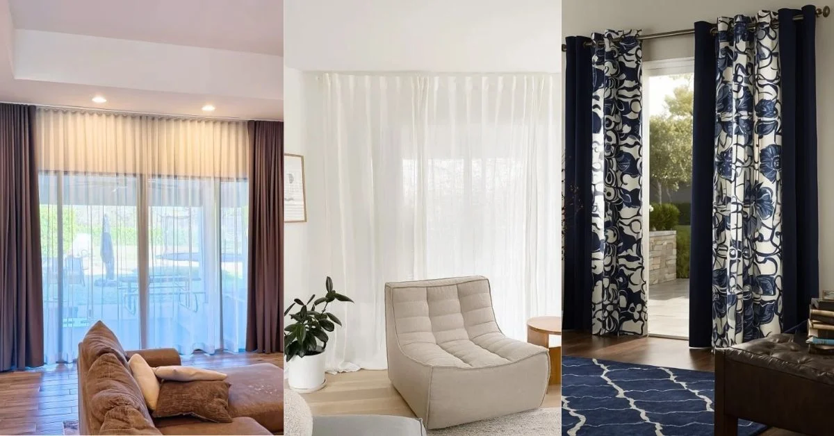 You are currently viewing 20 Patio Door Curtain Ideas That Add Style, Privacy, and Comfort