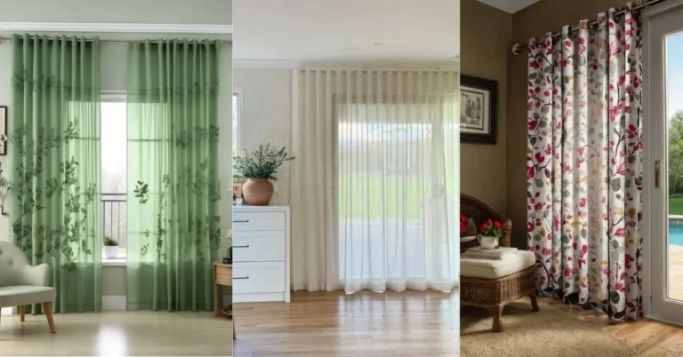 20 Sliding Glass Door Curtain Ideas That Add Privacy and Style
