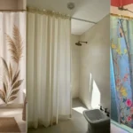 20 Tall Shower Curtain Ideas That Make Small Bathrooms Look Bigger