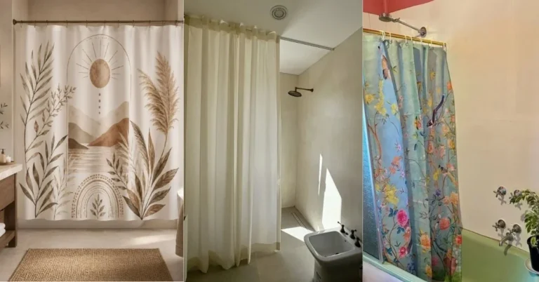 20 Tall Shower Curtain Ideas That Make Your Bathroom Look Bigger and More Luxurious