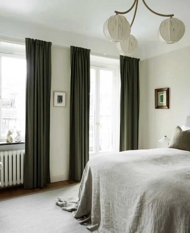 blackout bedroom curtains blocking sunlight for restful sleep