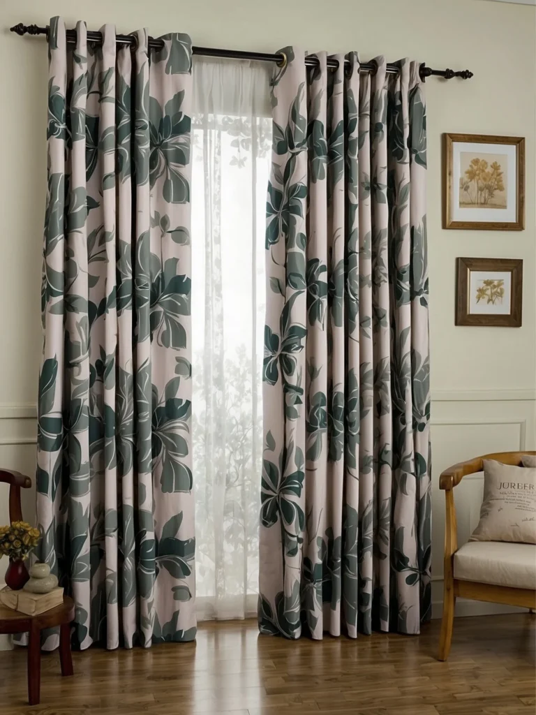 thermal curtains on sliding glass doors for insulation